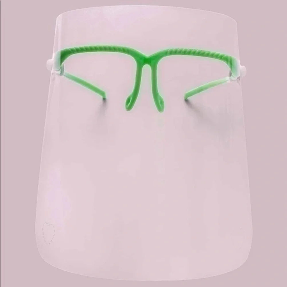 💋 Clear glasses face mask 😷 shield